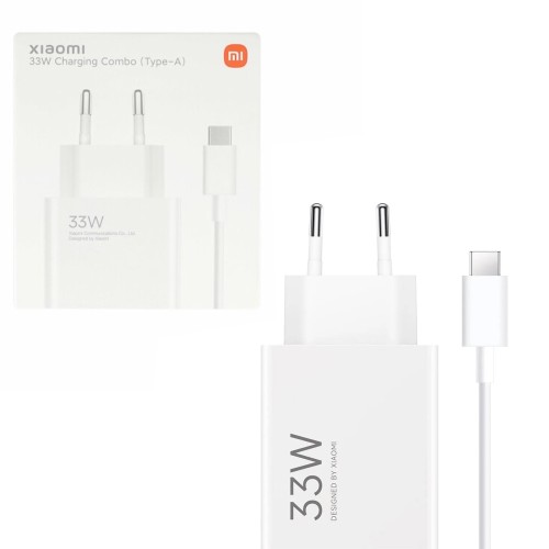 Xiaomi Travel Charge 33W Type-A Combo + Cable Packaging